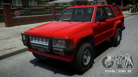 Karin Rebel Raider SUV para GTA 4