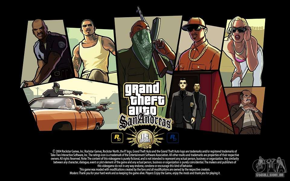 Os 15 anos de GTA San Andreas