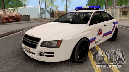 Obey Tailgater 2012 Hometown PD Style para GTA San Andreas
