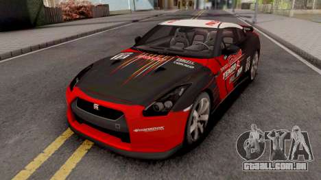 Nissan GT-R R35 para GTA San Andreas