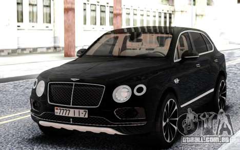 Bentley Bentayga para GTA San Andreas