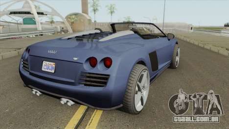 9F Cabrio V1 GTA V para GTA San Andreas