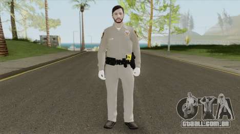 GTA Online Skin V4 (Law Enforcement) para GTA San Andreas