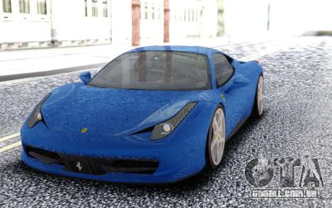 Ferrari 458 Italia para GTA San Andreas