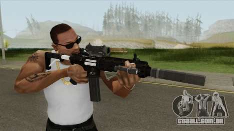 Carbine Rifle Silenced GTA V para GTA San Andreas