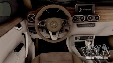 Mercedes-Benz X-Class 2018 para GTA San Andreas