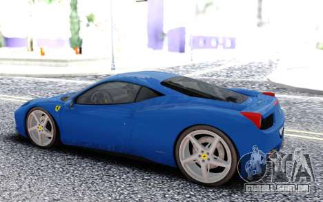 Ferrari 458 Italia para GTA San Andreas