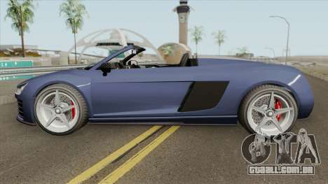 9F Cabrio V1 GTA V para GTA San Andreas