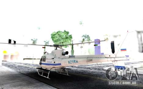 Bell 205 Polícia para GTA San Andreas