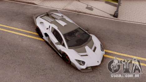 Lamborghini SC18 Alston 2019 para GTA San Andreas