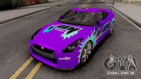 Nissan GT-R R35 para GTA San Andreas