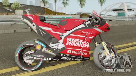 Ducati Desmosedici GP19 Andrea Dovizioso para GTA San Andreas
