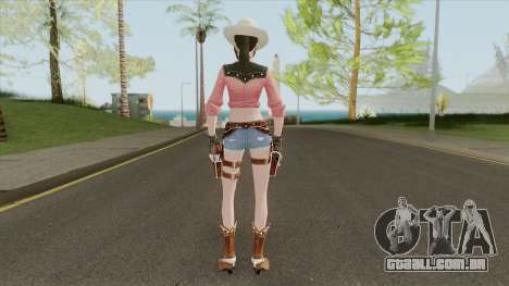 Cowgirl Skin (Creative Destruction) para GTA San Andreas