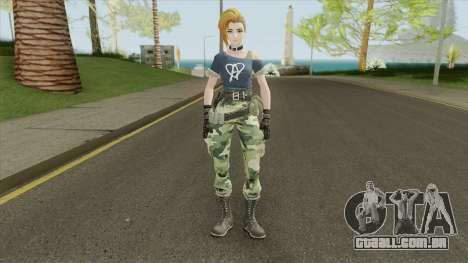 Creative Destruction - Female Soldier para GTA San Andreas