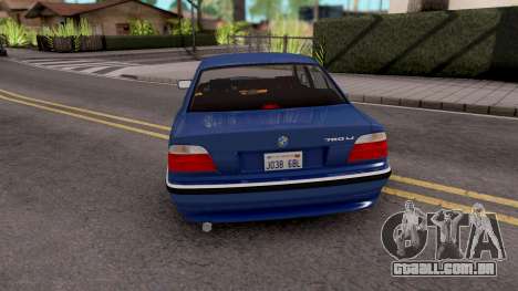 BMW 750i E38 1999 Tunable para GTA San Andreas