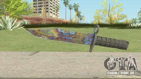 CS:GO M9 Bayonet (Case Hardened) para GTA San Andreas