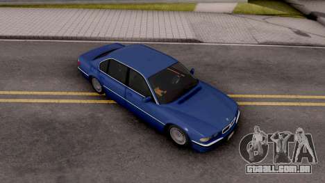 BMW 750i E38 1999 Tunable para GTA San Andreas