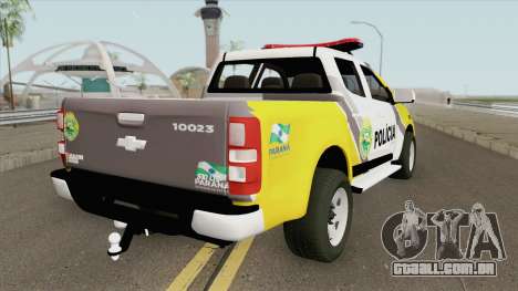 Chevrolet S10 (Policia Militar) para GTA San Andreas