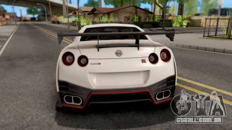 Nissan GT-R Nismo para GTA San Andreas