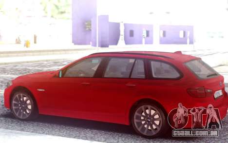 BMW 530D Touring Red para GTA San Andreas