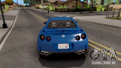 Nissan GT-R R35 para GTA San Andreas