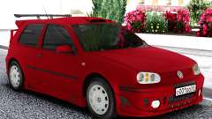 Volkswagen Golf Mk4 1999 Red para GTA San Andreas