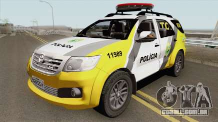 Toyota Hilux SW4 2014 ROTAM PR para GTA San Andreas