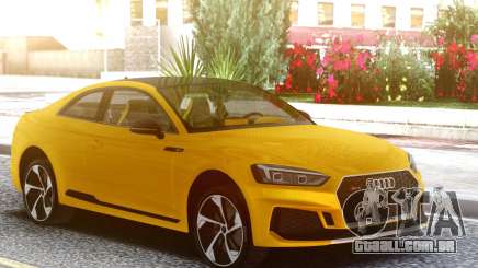 Audi RS5 Yellow para GTA San Andreas