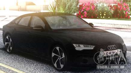 Audi RS7 Restyling Black para GTA San Andreas