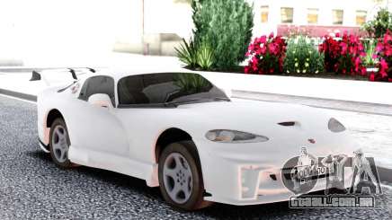 Dodge Viper GTS White para GTA San Andreas
