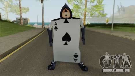 Card Of Spades (Alice In Wonder Land) para GTA San Andreas