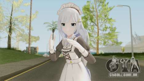 Tsumugi Shiraishi Maid (iDOLMaSTER) para GTA San Andreas