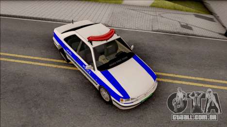 Peugeot Pars ELX Police para GTA San Andreas