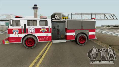 Firetruck Ladder GTA IV para GTA San Andreas