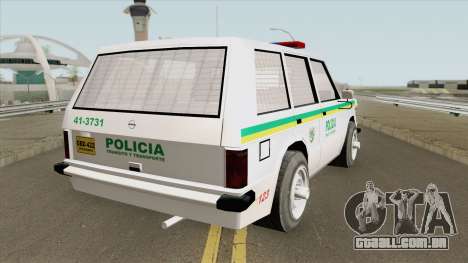 Nissan Patrol (Patrullas Colombianas) para GTA San Andreas