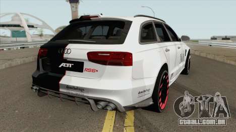 Audi RS6 (Phoenix And ABT) 2016 para GTA San Andreas