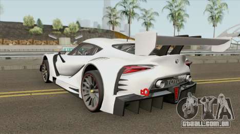 Toyota FT-1 Vision Gran Turismo GR3 (GT3) 2014 para GTA San Andreas