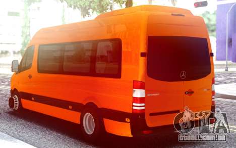 Mercedes-Benz Sprinter com passageiros para GTA San Andreas