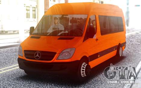 Mercedes-Benz Sprinter com passageiros para GTA San Andreas