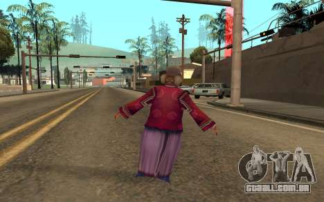 Flying Grandmother With Degenerative Disc Diseas para GTA San Andreas