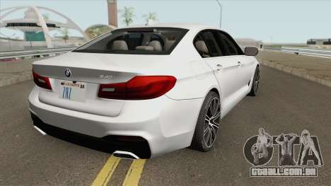 BMW 540i G30 2018 para GTA San Andreas