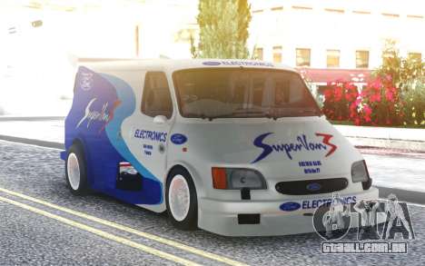 Ford Transit Supervan 3 Custom cars para GTA San Andreas