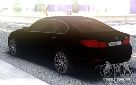 BMW 540i G30 para GTA San Andreas