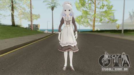 Tsumugi Shiraishi Maid (iDOLMaSTER) para GTA San Andreas