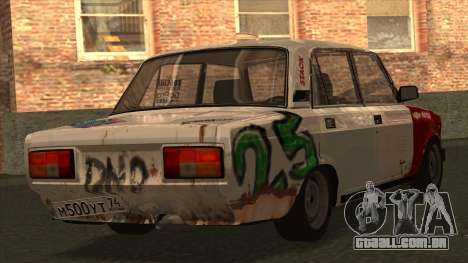 VAZ 2105 de Combate para GTA San Andreas