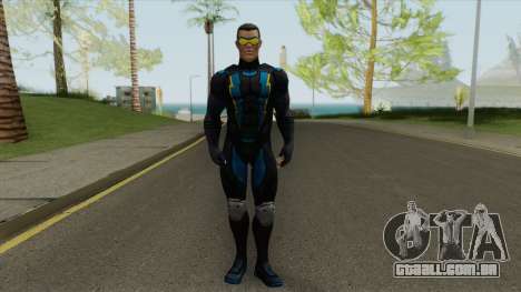 Black Lightning Protector Of Suicide Slums V1 para GTA San Andreas