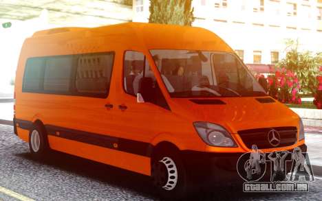 Mercedes-Benz Sprinter com passageiros para GTA San Andreas