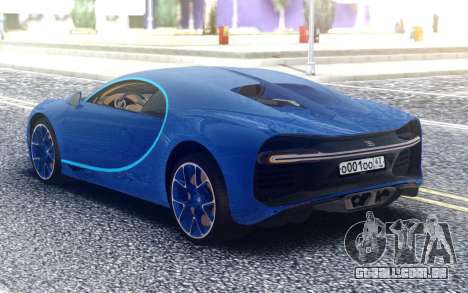 Bugatti Chiron 2020 para GTA San Andreas