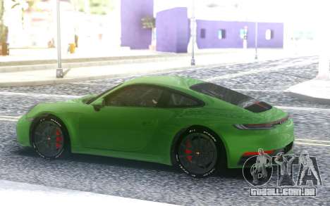 Porsche 911 992 para GTA San Andreas
