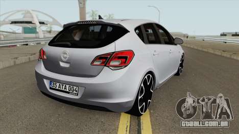 Opel Astra J para GTA San Andreas